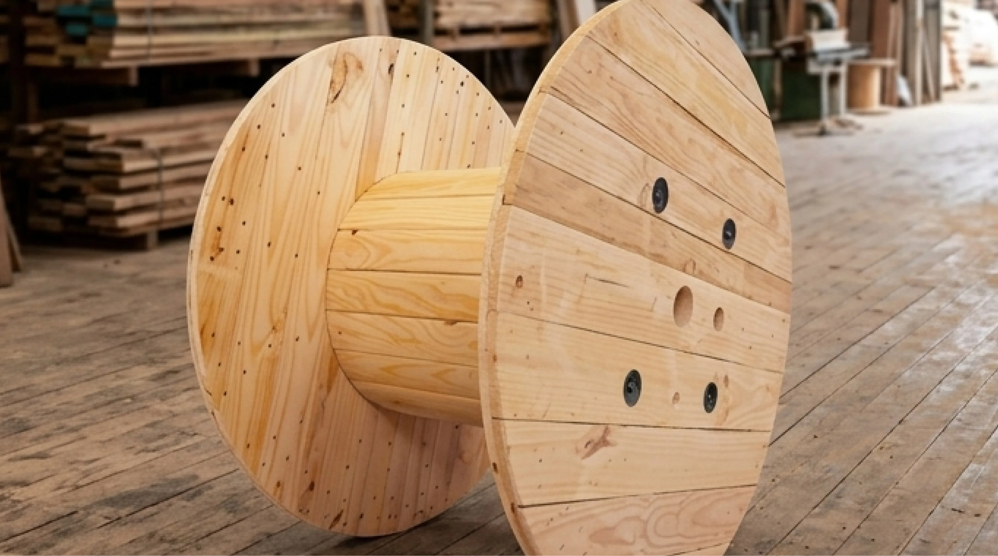 Operação industrial na Madeireira Colosso