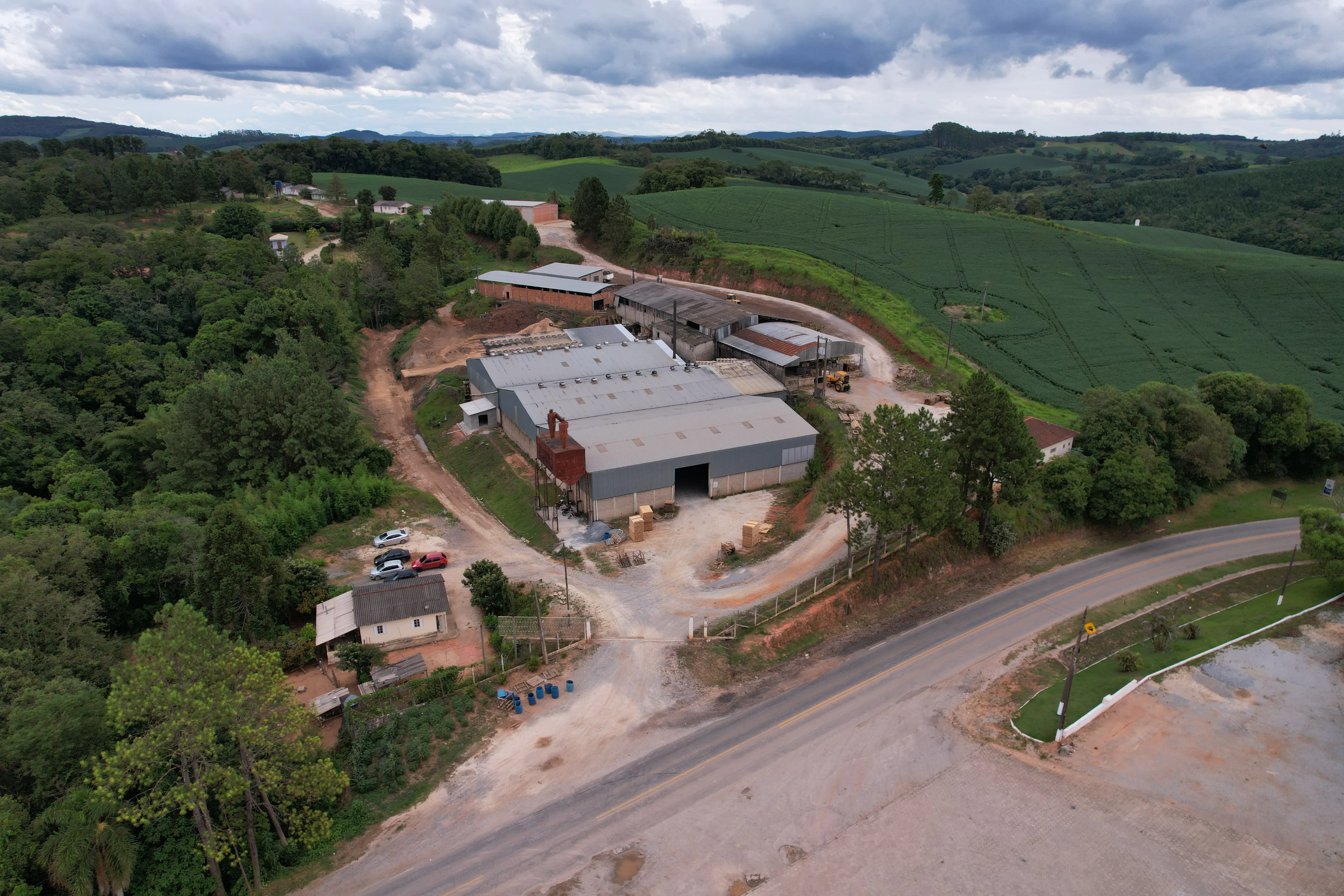 Fachada da Madeireira Colosso